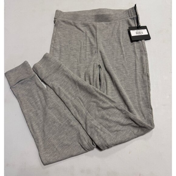DYI Women's Waffle Jogger Pants Heather Grey Size Small - Picture 5 of 9